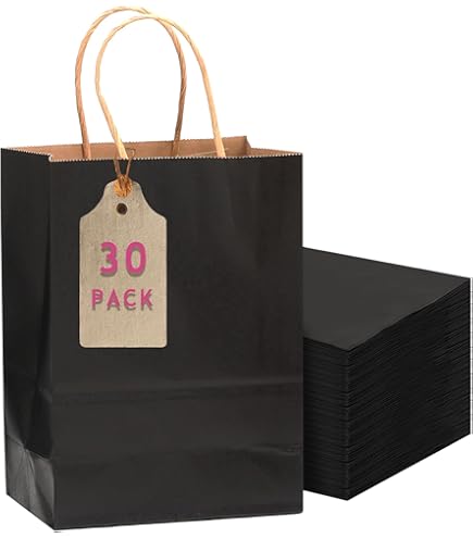 Amazon | 30枚 まとめ売り セット 紙袋 ショップ袋 ショッパー